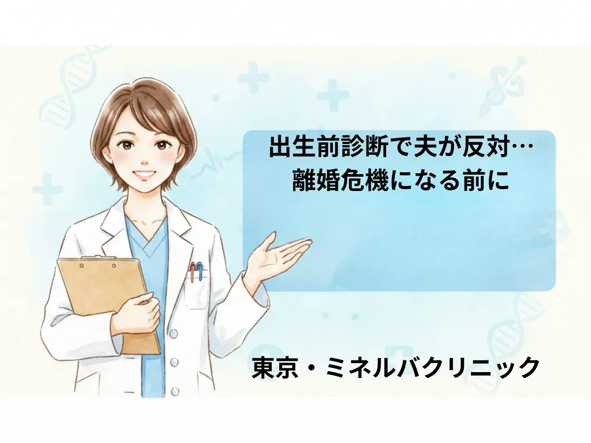 出生前診断で夫が反対…離婚危機になる前に