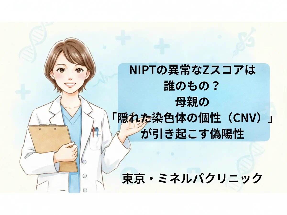 NIPTの異常なZスコアは誰のもの？母親の「隠れた染色体の個性（CNV）」が引き起こす偽陽性