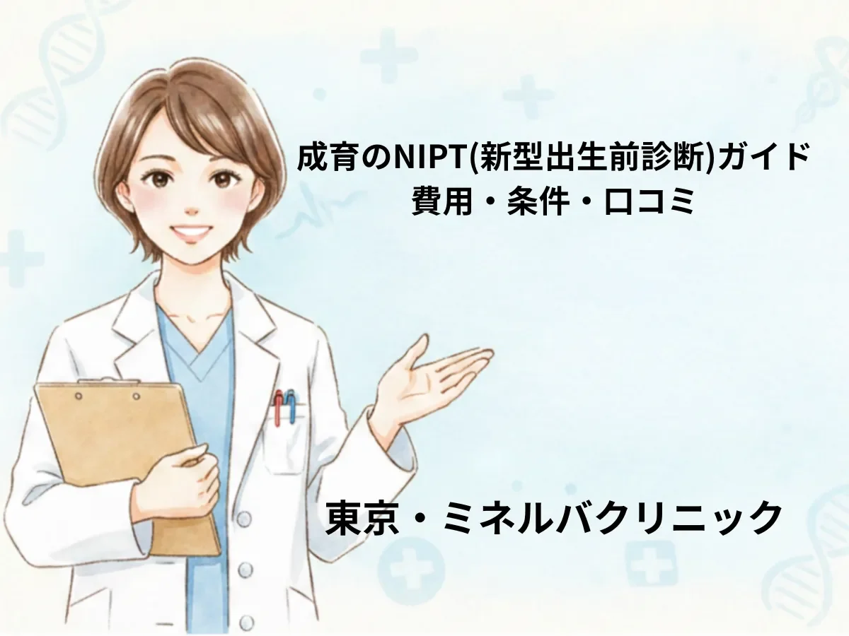 成育のNIPT(新型出生前診断)ガイド｜費用・条件・口コミ