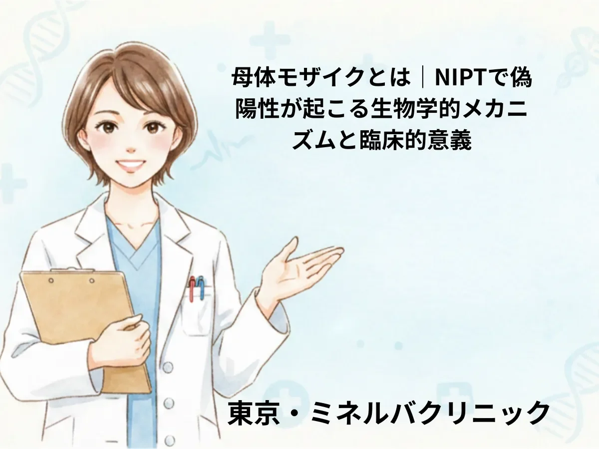 母体モザイクとは｜NIPTで偽陽性が起こる生物学的メカニズムと臨床的意義